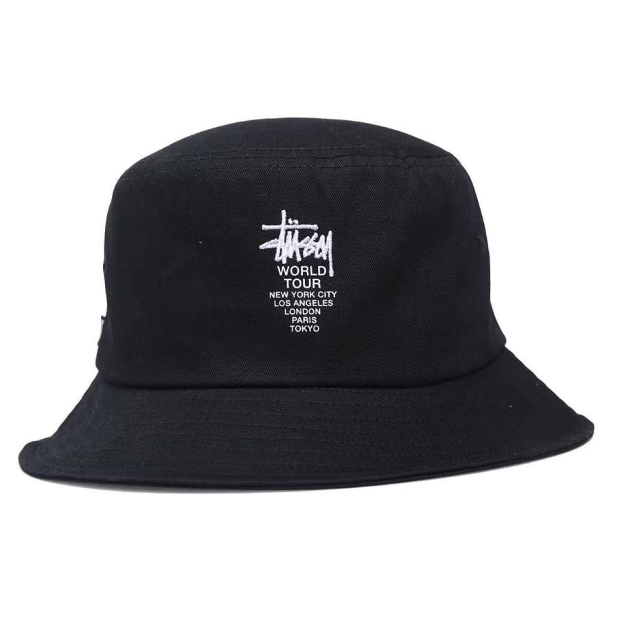 【STUSSY】男女兼用★WORLD TOUR★バケットハット STUSSY】男女兼用☆WORLD TOUR☆バケットハット STUSSY