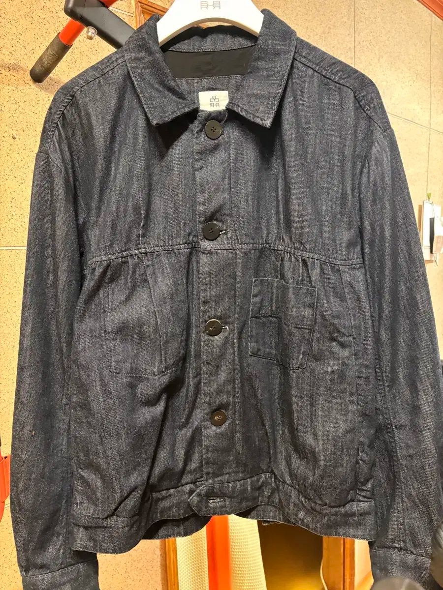 POLYTERU ユーズド トラッカー インディゴブルー