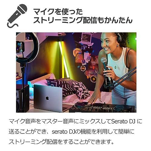 Serato DJ Lite対応 スクラッチスタイル 2ch DJコントローラー DDJ