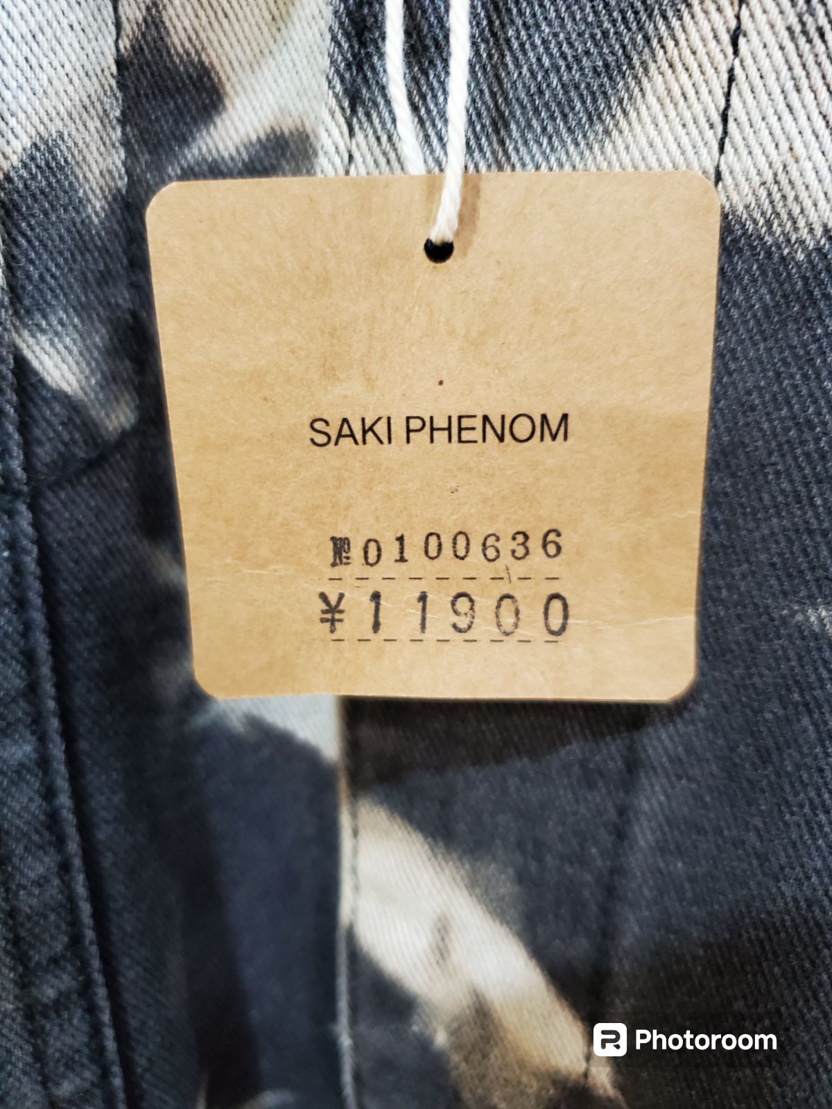 SAKIPHENOMオリジナルリメイクデニムジャケット  S.No0100636 Gジャン・デニムジャケット