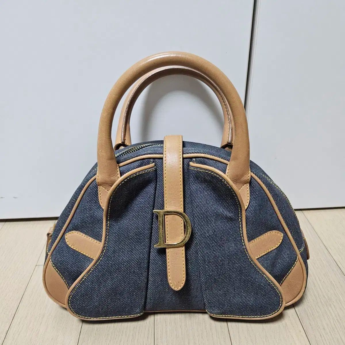 Dior(ディオール) 正規品 ダブル サドルバッグ デニム トート