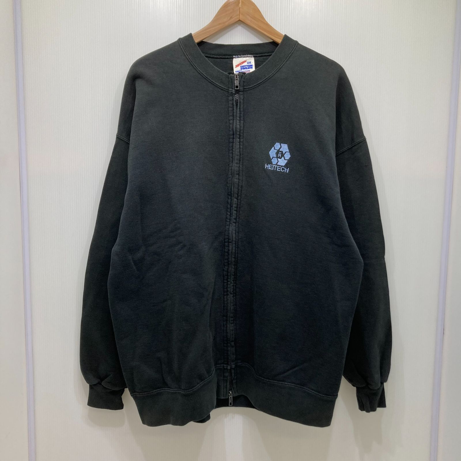 90's USA製 JERZEES ジャージーズ スウェットカーディガン