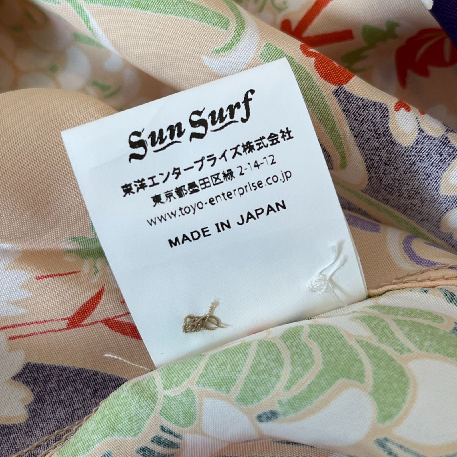 SUN SURF フラワープリントシャツ SUN SURF サンサーフ