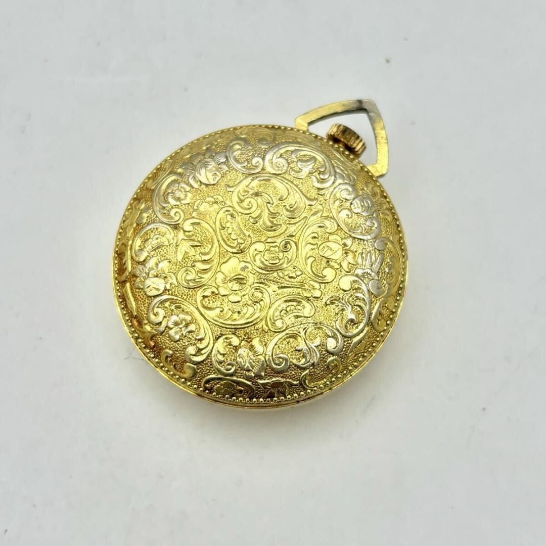 稼働 Eastman イーストマン DX 機械式 手巻き 懐中時計 ゴールド