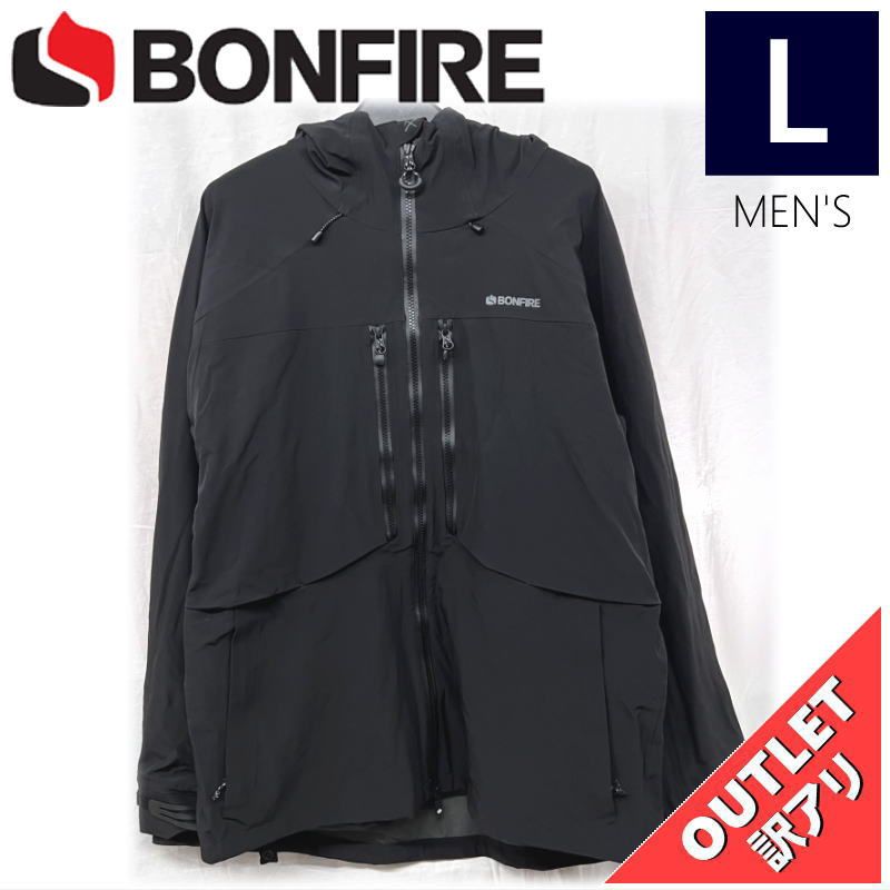 【OUTLET】 APEX POLARTEC NEOSHELL 3L 3 IN 1 JKT カラー:BLACK Lサイズ  メンズ スノーボード スキー ジャケット JACKET アウトレット