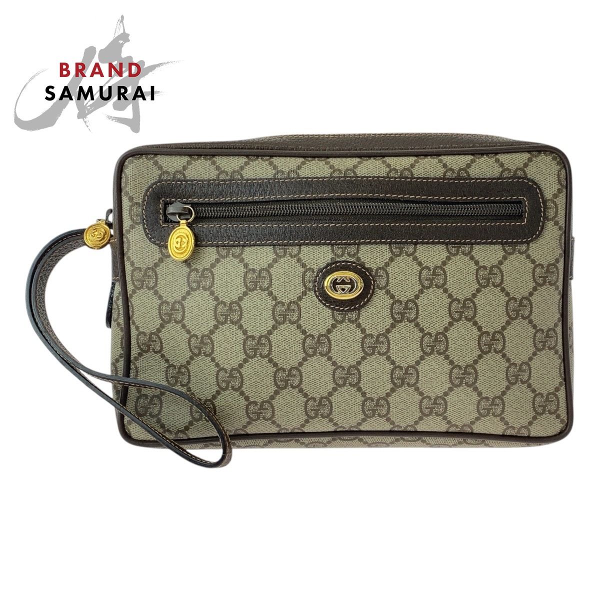 GUCCI グッチ オールドグッチ ベージュ ブラウン GGスプリーム