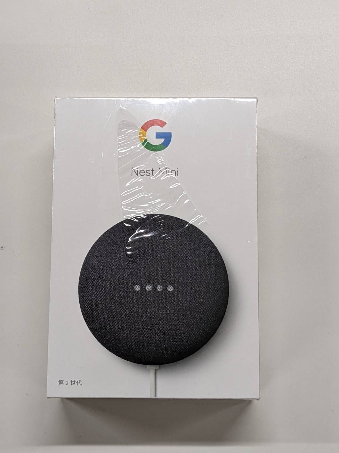 GOOGLE NEST MINI グレー 第2世代 - アンプ