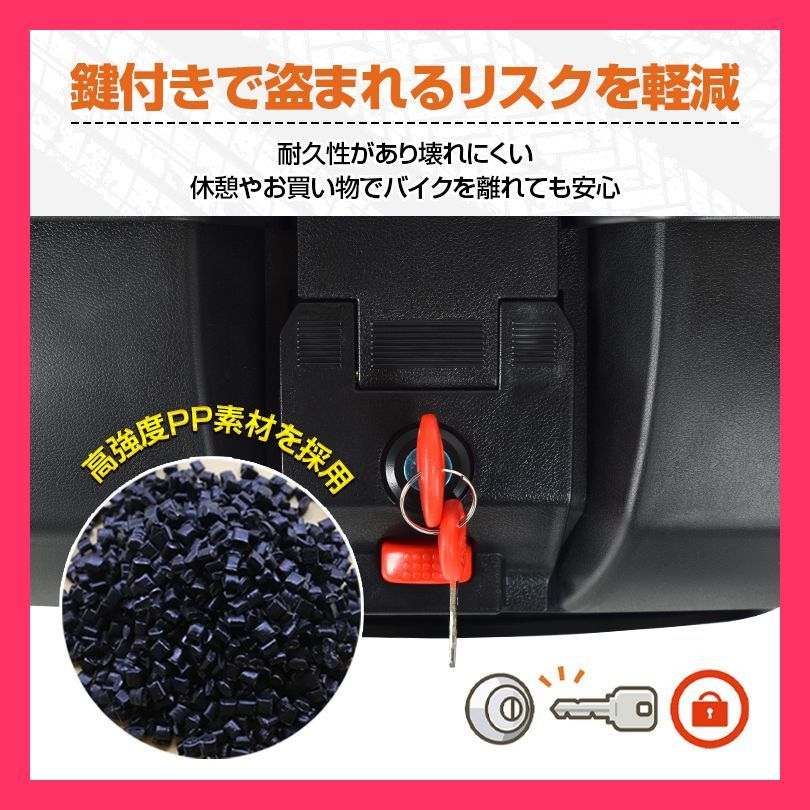 バイク用リアボックス