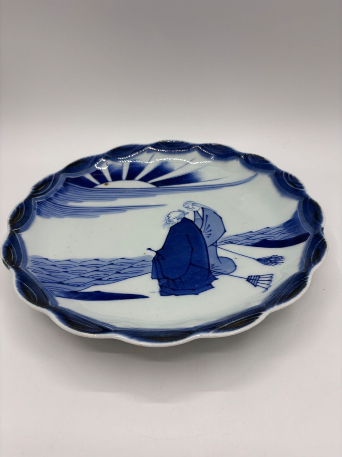 志田窯（古伊万里）邸宅図　皿 正規逆輸入品】 志田窯（古伊万里）邸宅図 皿 メルカリ - 工芸品