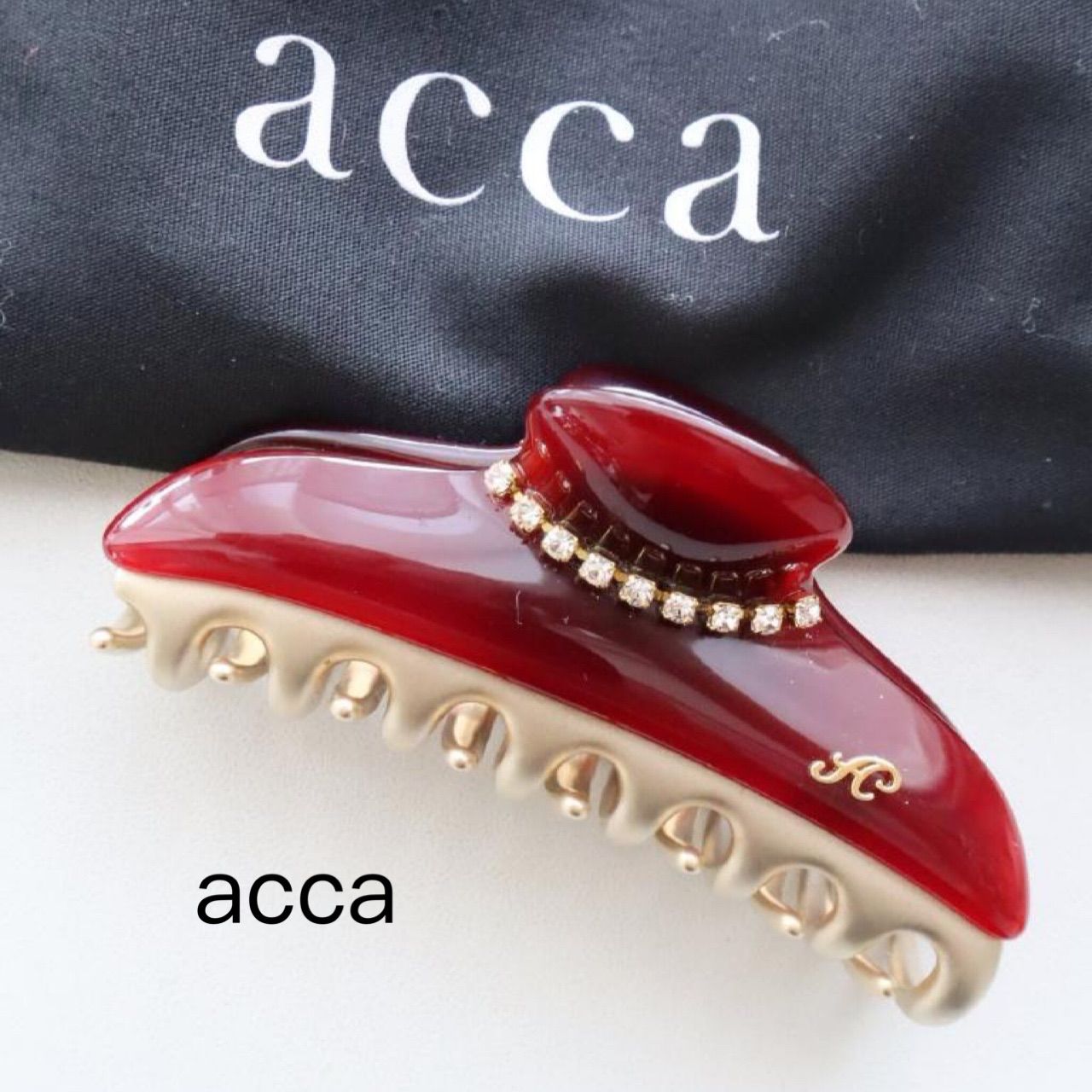 accaアッカ ニューコラーナ クリップ Mサイズ ヘアアクセサリー 20220720_3.jpg