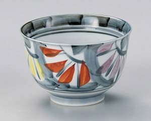 和食器 テ350-058 三色菊4.3多用碗