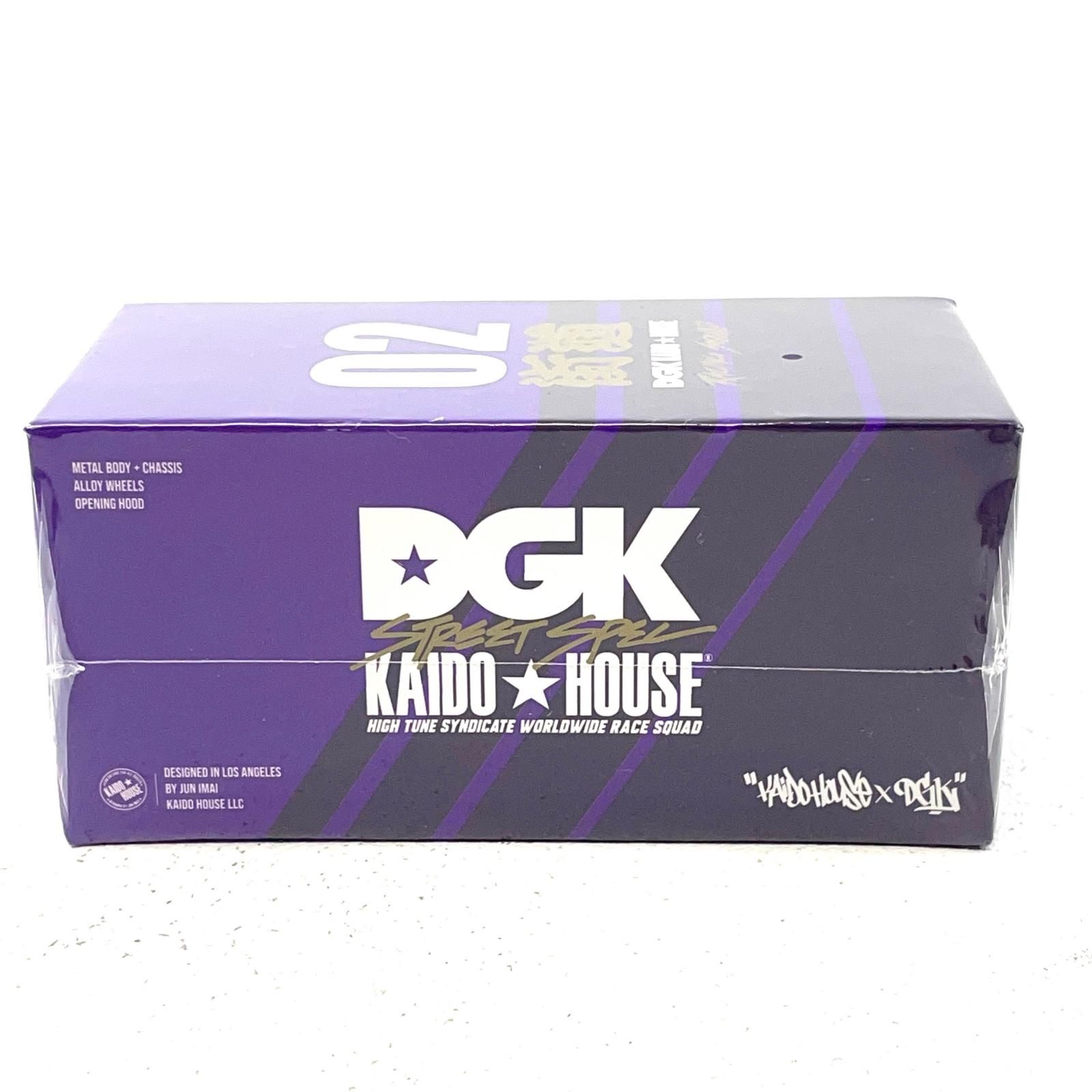 【尾張小牧店】 中古 MINI-GT DGK KAIDO HOUSE 02 街道ハウス×DGKコラボ『スカイライン GT-R R34』ROULETT RACER MODEL 【728】 Mini GT x Kaido House x DGK Limited Edition Model | NISSAN