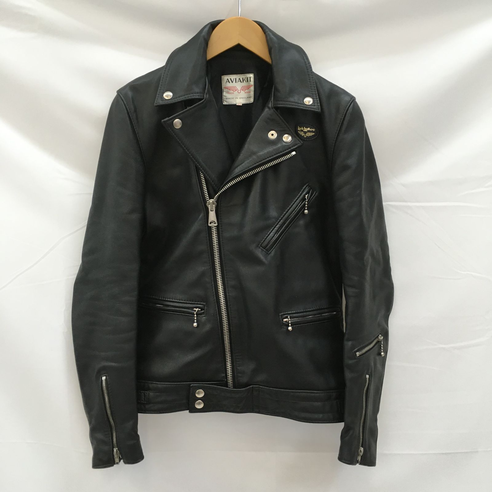 Lewis Leathers ルイスレザー サイクロン 441 ダブルライダース ブラック サイズ34 /m 241202 01144hi◇129 -  メルカリ