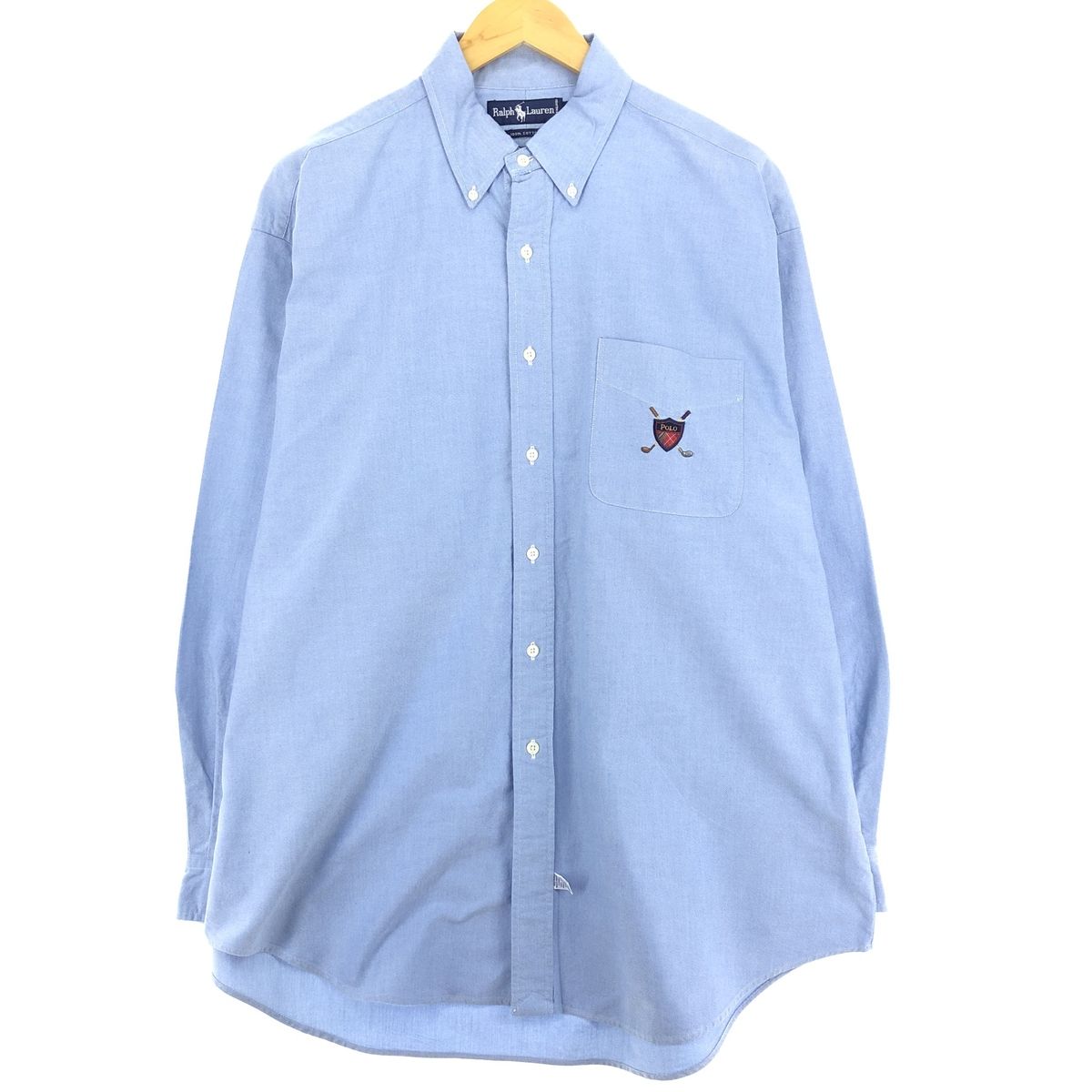 古着 ラルフローレン Ralph Lauren 長袖 ボタンダウンシャツ メンズL/eaa447923