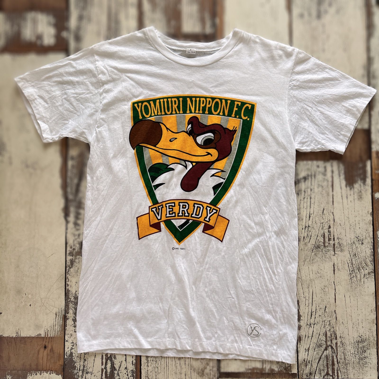 希少 90s 読売ヴェルディ YOMIURI NIPPON F.C. Tシャツ 1992
