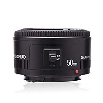 非常に良い】Yongnuo yn50?mm f1.8レンズ大口径オートフォーカスレンズ