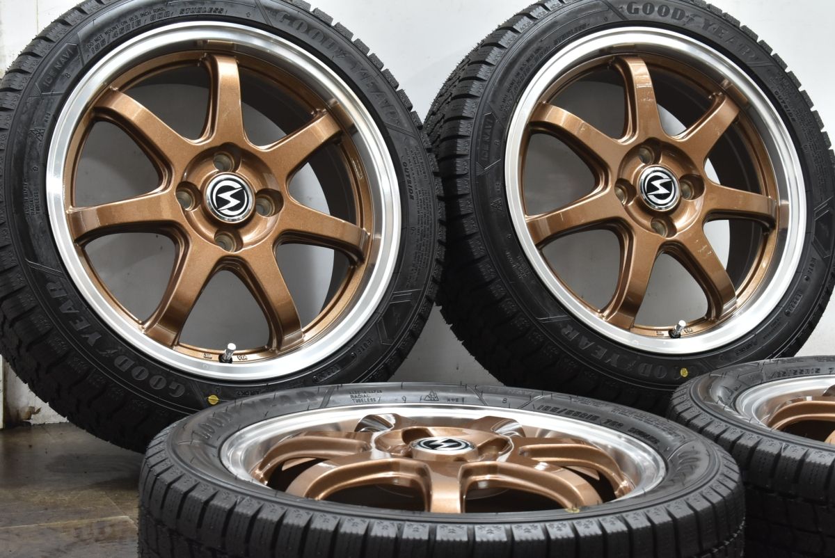 美品バリ山バリ溝 タイヤ高年式 ホンダ純正 エンケイ製 16インチ早い者