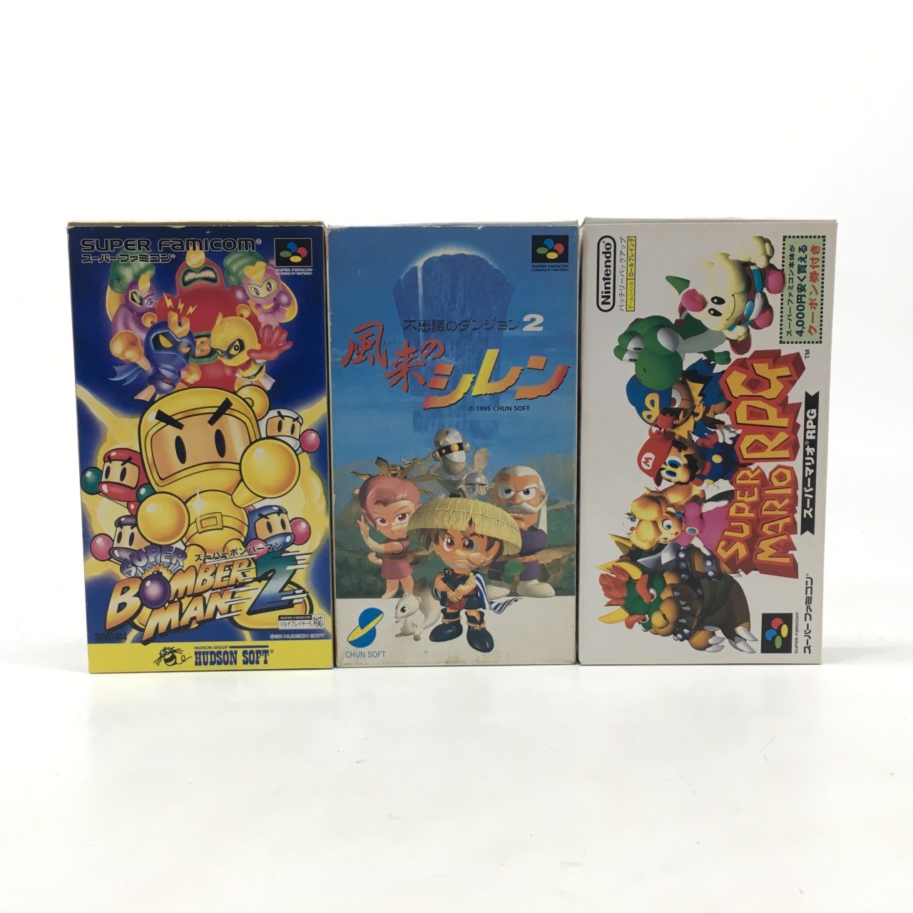 スーファミソフト18本　ファミコンソフト3本　セット売り　ケース2個付き スーパーファミコンソフト3本セット｜Yahoo!フリマ（旧PayPay