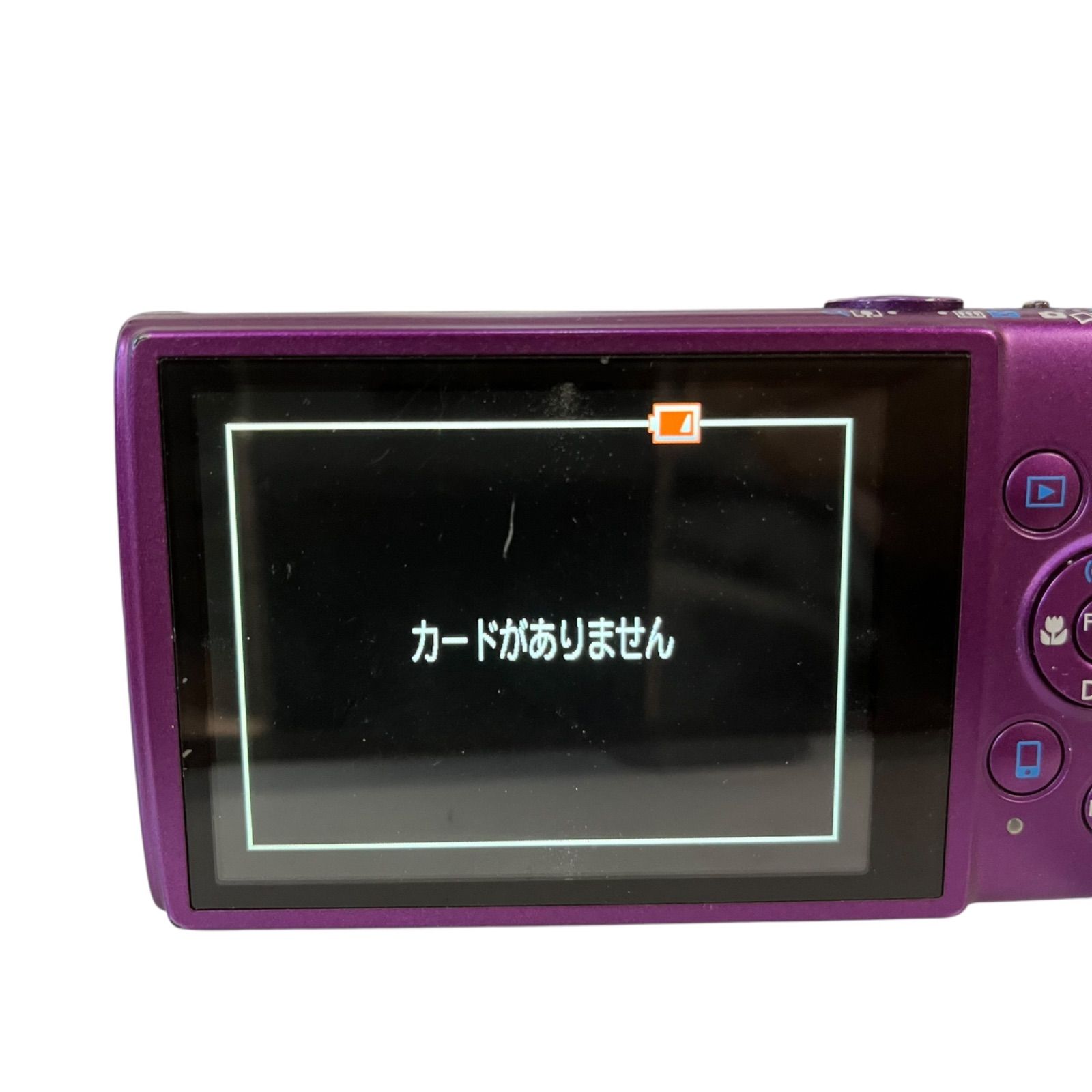 管30611】動作確認済☆CANON キヤノン IXY 630 パープル