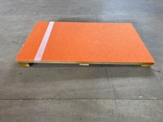 とび箱用ふみきり板 カーペット オレンジ