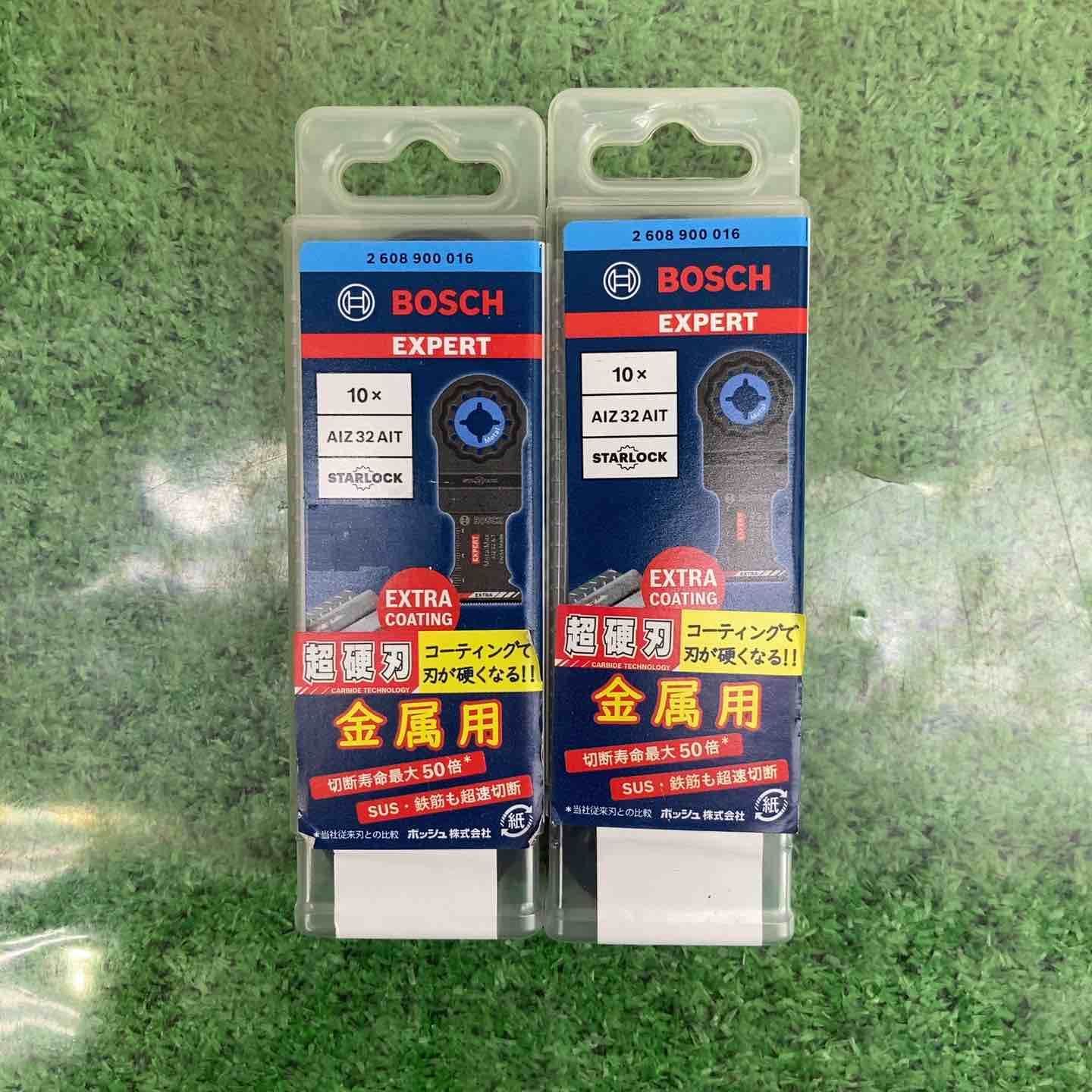 BOSCH|ボッシュ マルチツールブレード カットソー スターロック 金属用 AIZ32AIT|10 2608900016 2個セット 町田店