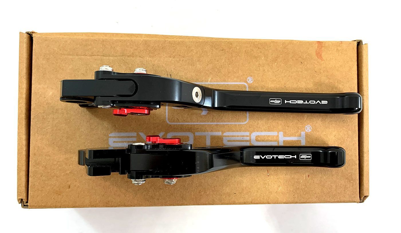 Evotechフォールディングレバーセットクラッチ+ブレーキPRN002396 Evotech Performance MV Agusta Brutale 800 RR