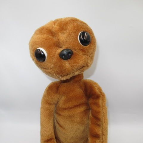 80's☆1982年☆映画E.T ☆E.T.☆KAMER☆カマー社製☆ぬいぐるみ☆黒目