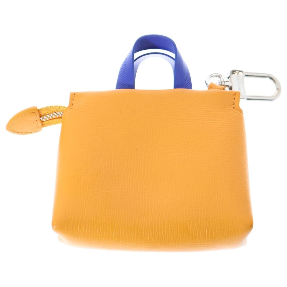 LOUIS VUITTON ルイヴィトン バッグチャーム LV ミニ ショッパー キーホルダー オレンジ M 02699