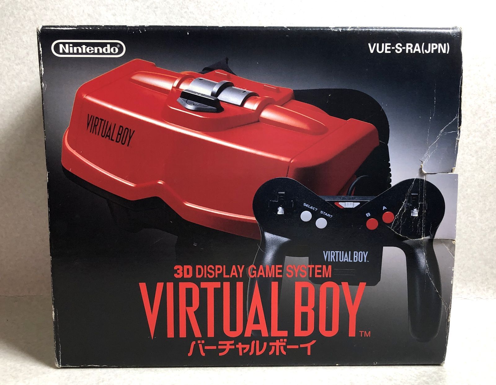 【ジャンク品】任天堂 バーチャルボーイ 本体　マリオテニスソフト付 ジャンク品】任天堂 バーチャルボーイ 本体 マリオテニスソフト付