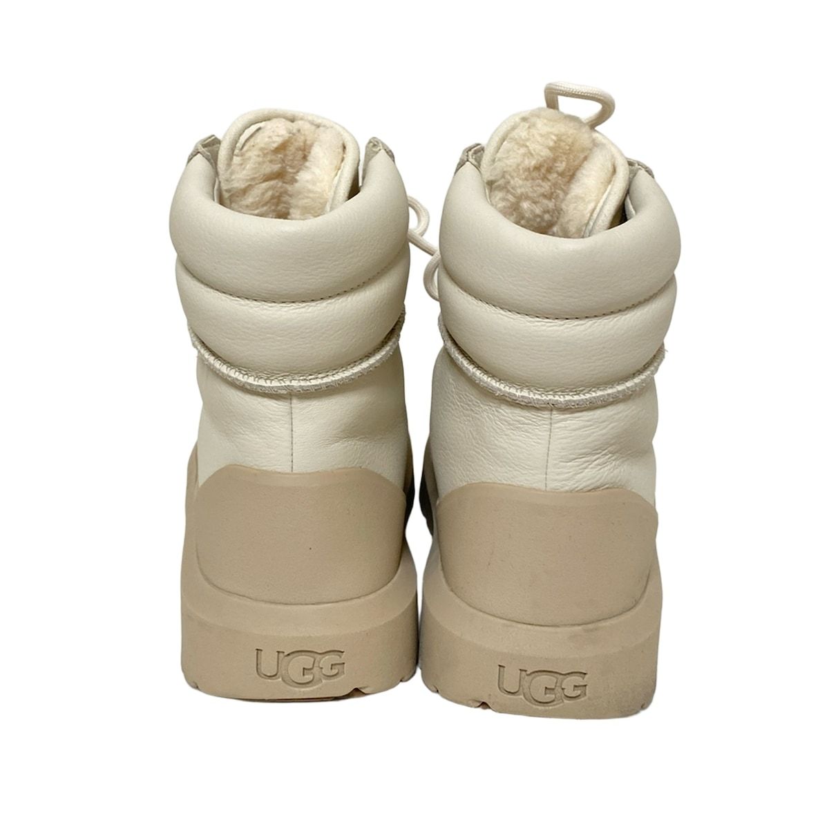 アイボリー レザー