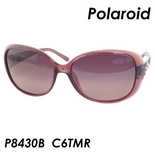 Polaroid ポラロイド 偏光サングラス P8430 C6TMR 58ｍｍ 偏光レンズ PURPLE