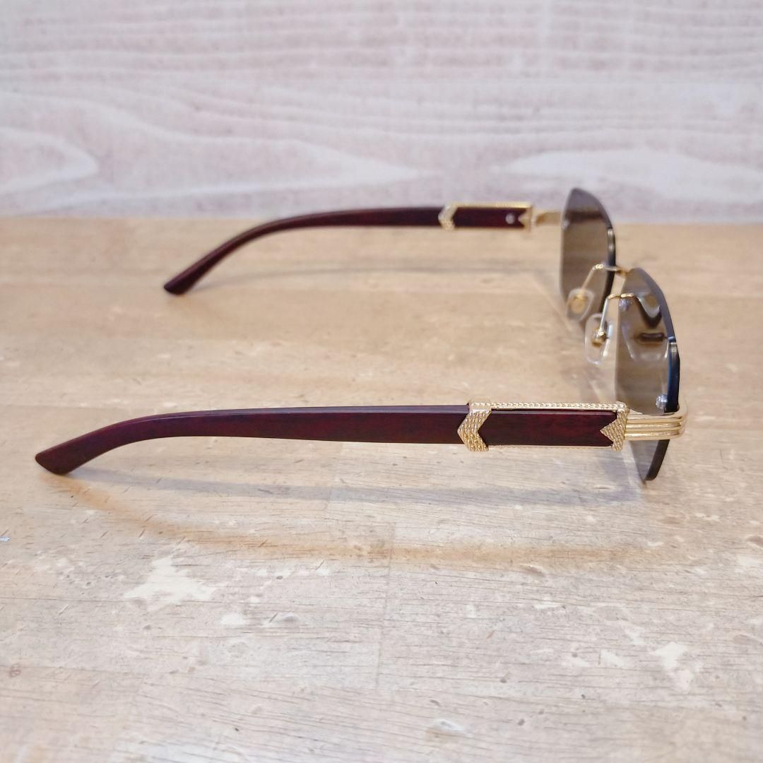 なーぽ様　 【Cartier】ラウンド　リムレス　ヴィンテージ　　サングラス カルティエ ヴィンテージ Cデコール リムレスメガネ 1990年代