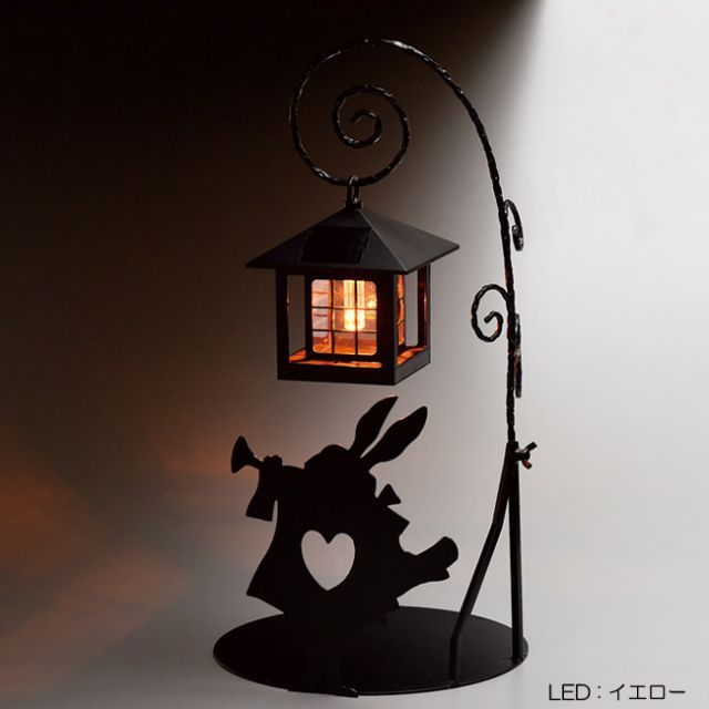 ソーラーライト 屋外 照明 ガーデンライト LED 不思議の国のアリス