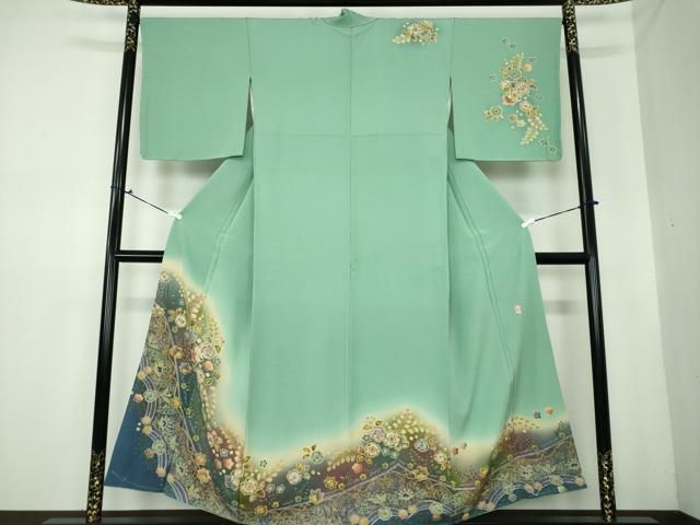 平和屋着物○越後十日町の一流染匠 桐屋・翠山工房 徳永憲峯 訪問着