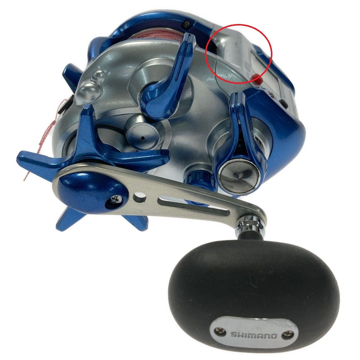 SHIMANO シマノ 電動丸 600H 02008 電動リール ジャンク 部品取り 汚い