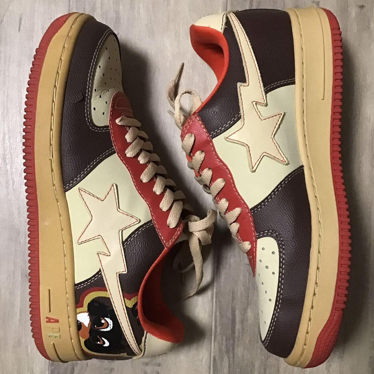 Kanye West College Dropout BAPESTA スニーカー 27.5cm a bathing ape BAPE STA shoes sneakers エイプ ベイプ カニエ ベイプスタ NIGO