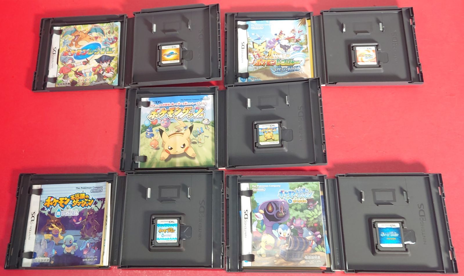 ポケモン 3DS、DSカセット 5本まとめ売り