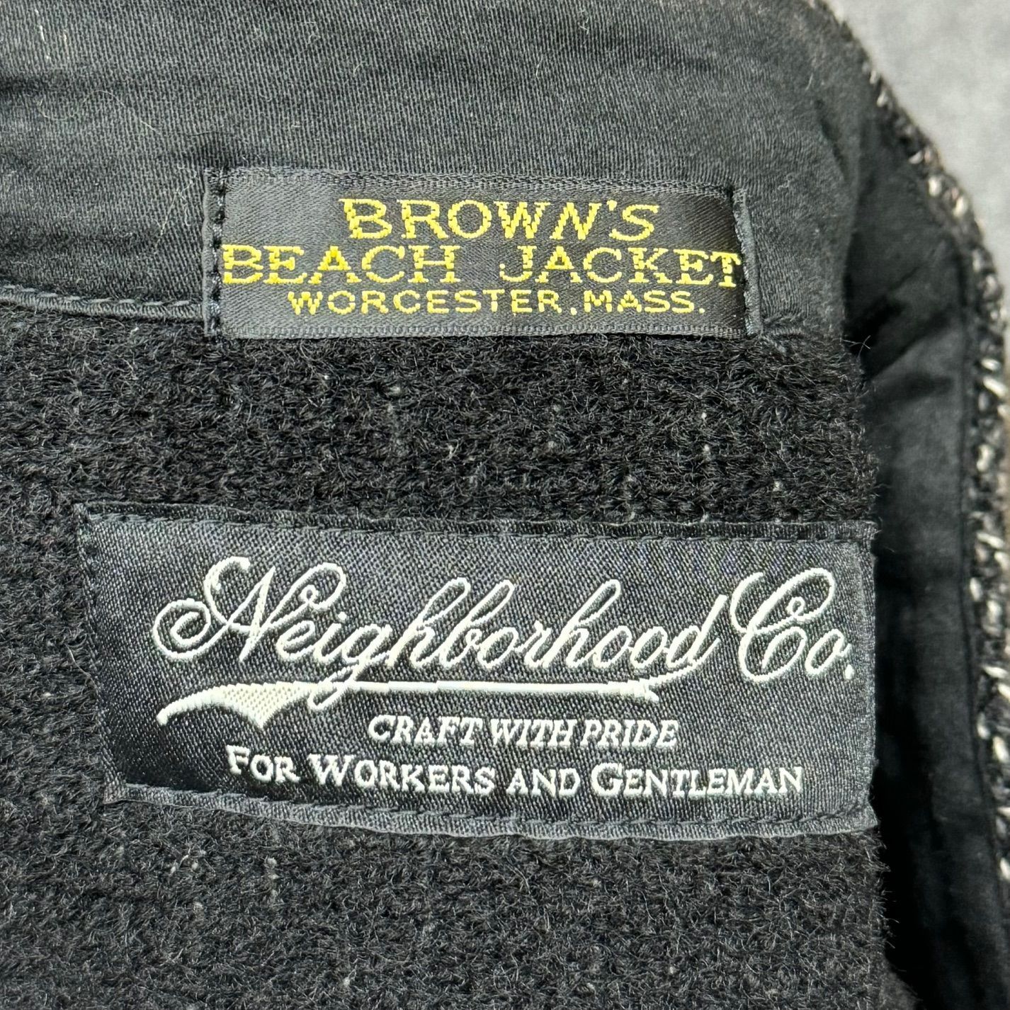 未使用 NEIGHBORHOOD 14AW BROWN