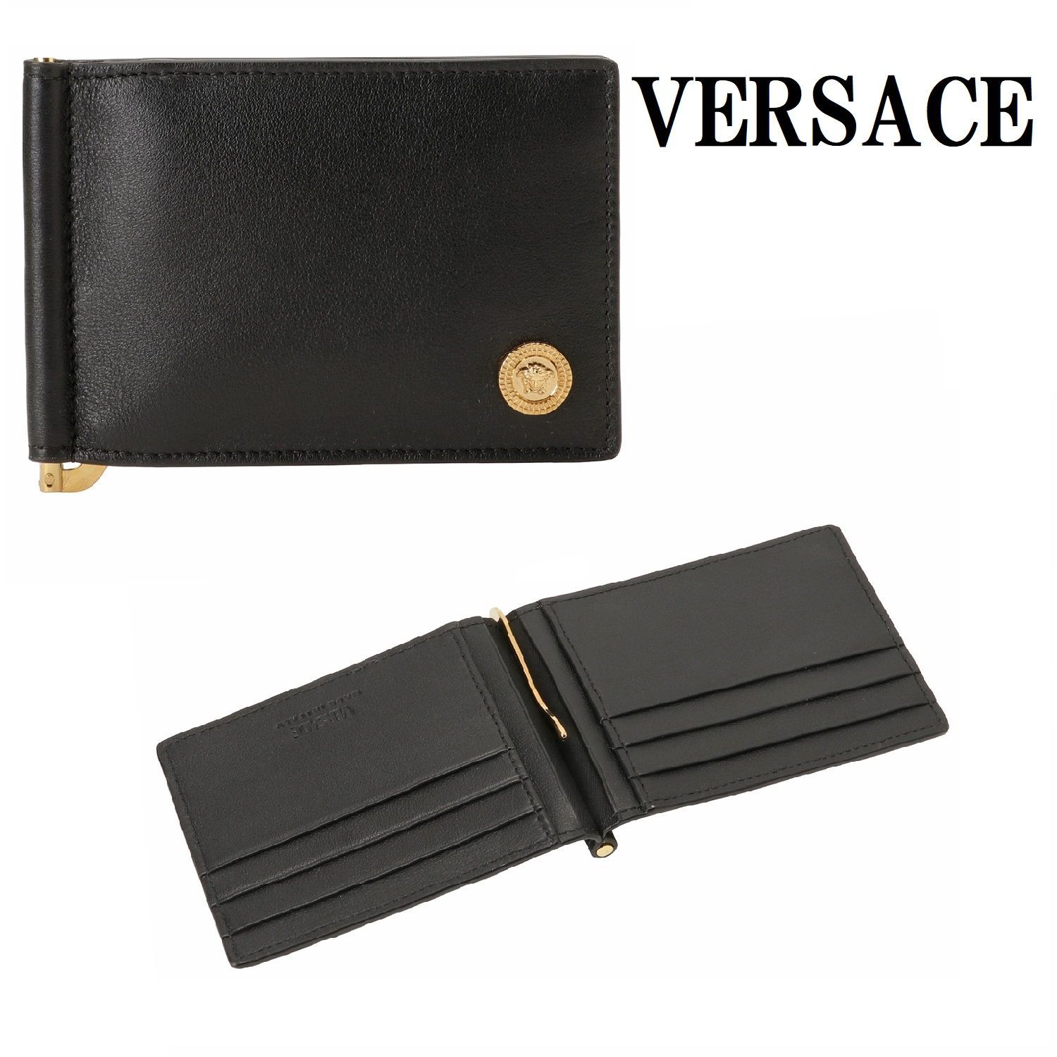 VERSACE ヴェルサーチ DPU5978 1A03190 1B00V メドゥーサ ビギー 二