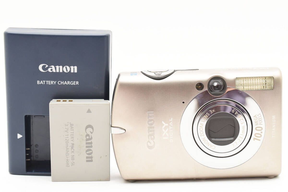 外観並級】CANON キャノン IXY DIGITAL 1000 PC1206 デジタル カメラ