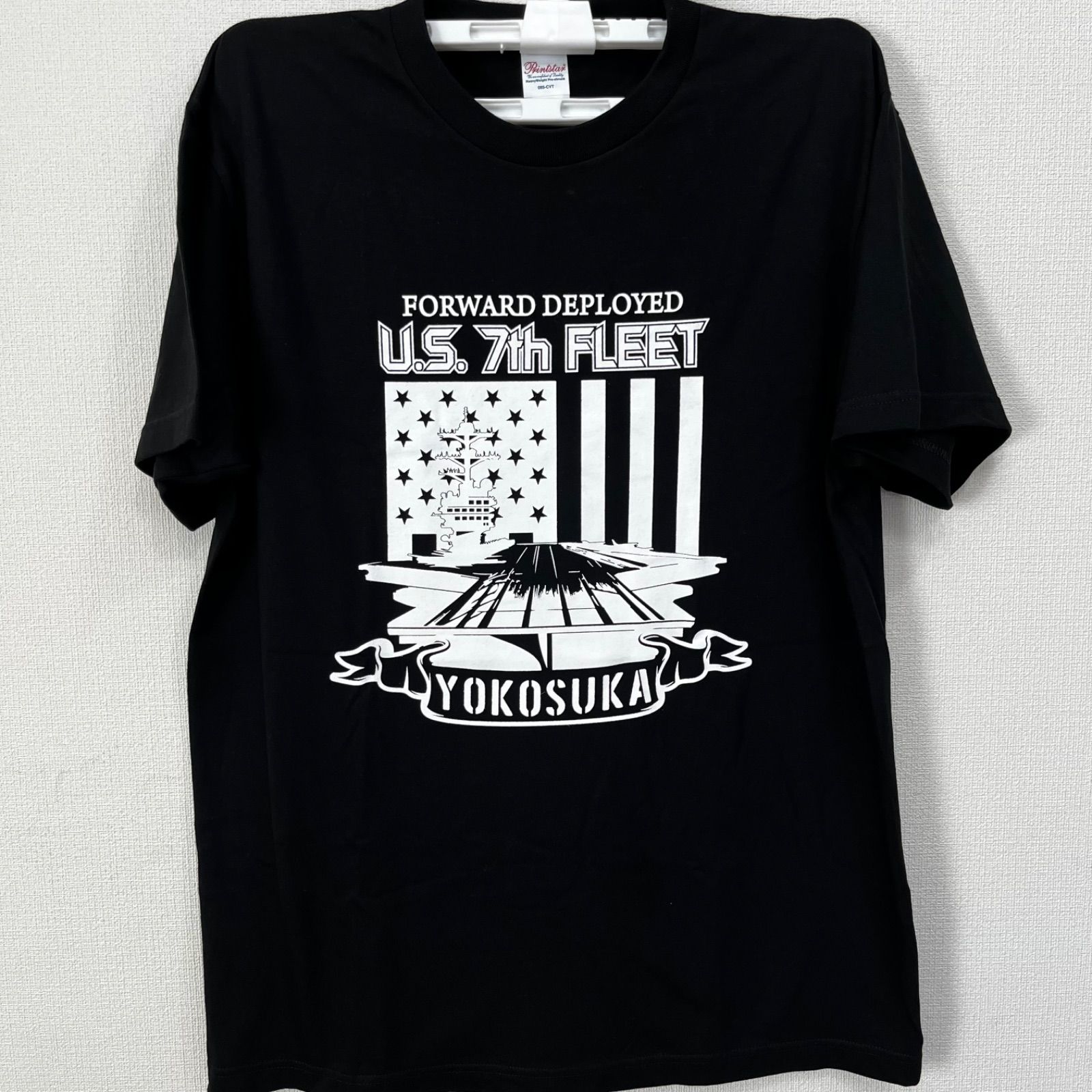 7!! セブンウップス アメリカ限定 Tシャツ 黒 水色 7!! セブンウップス アメリカ限定 Tシャツ 黒 水色の通販 by