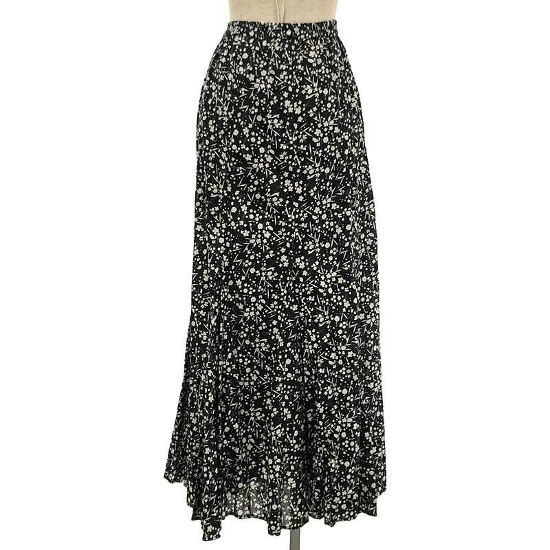 MARIHA / マリハ | 花柄 コットン ロングスカート | 36 | レディース