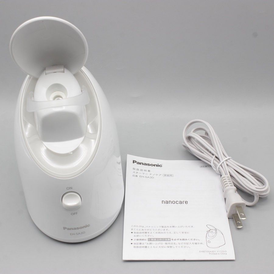 【美品】パナソニック EH-SA3D-C クリーム調 スチーマー ナノケア コンパクトタイプ Panasonic 本体