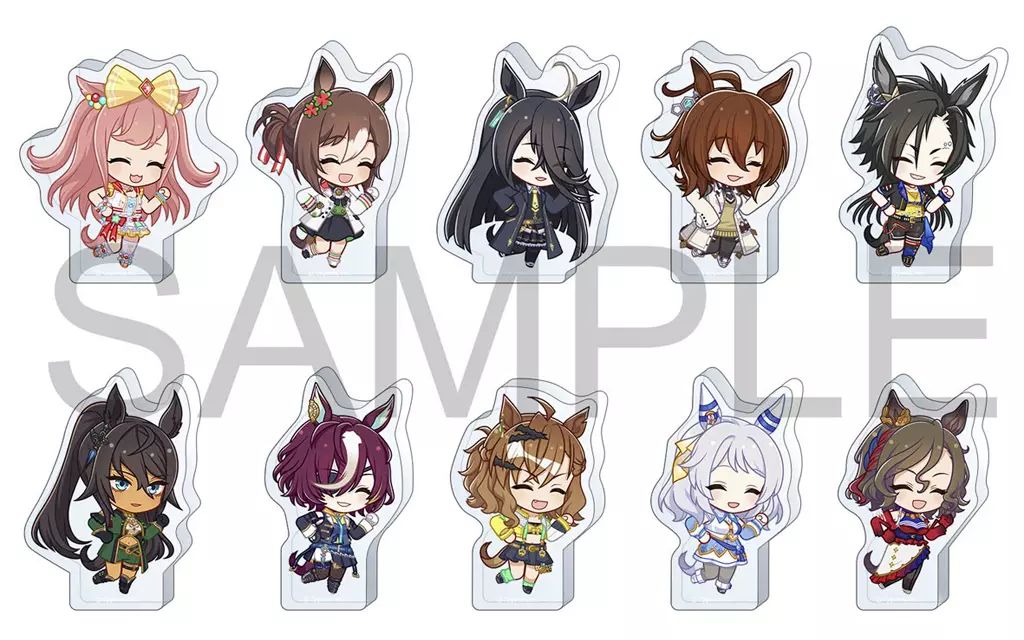 アクリルスタンド アクリルパネル 全10種セット ウマ娘 プリティーダービー ころっと アクリルフィギュアコレクション よーいどん! vol.6