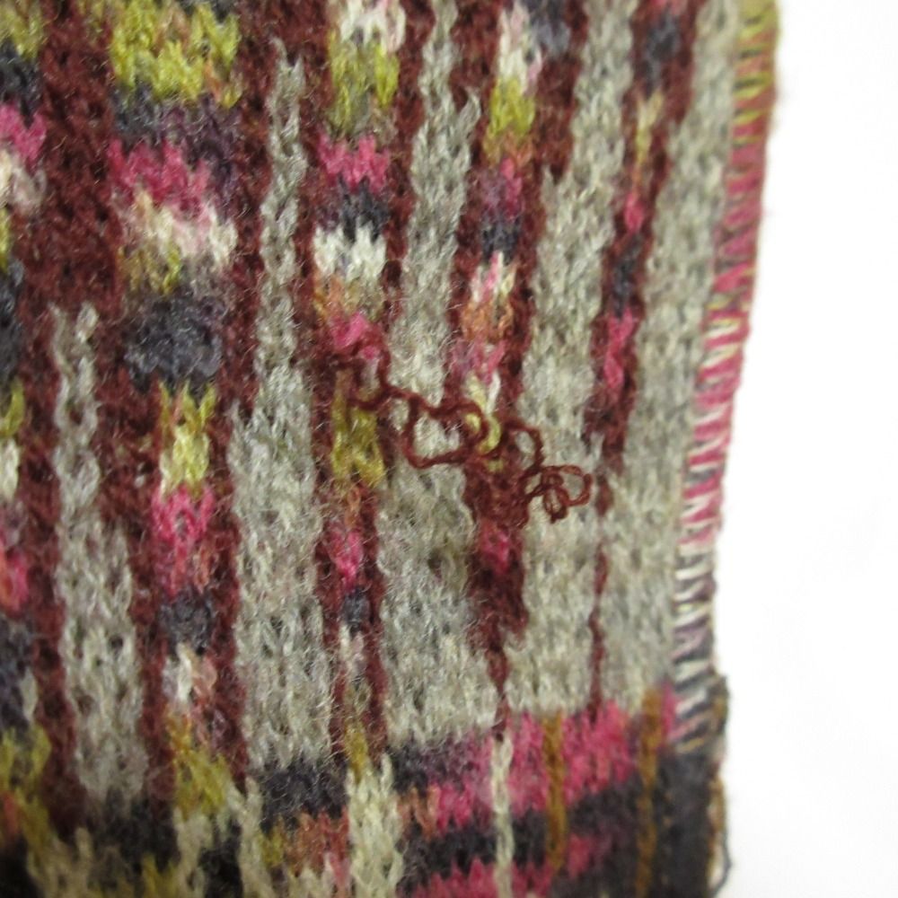 美品 MISSONI ミッソーニ カーディガン ジレ ベスト マフラー