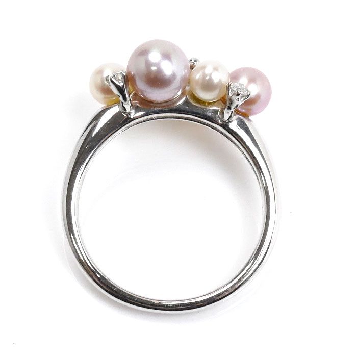 PERLITA ゴールド K18 リング 真珠 11号 PERLITA ゴールド K18 リング 真珠 11号 ミキモト リング 指輪