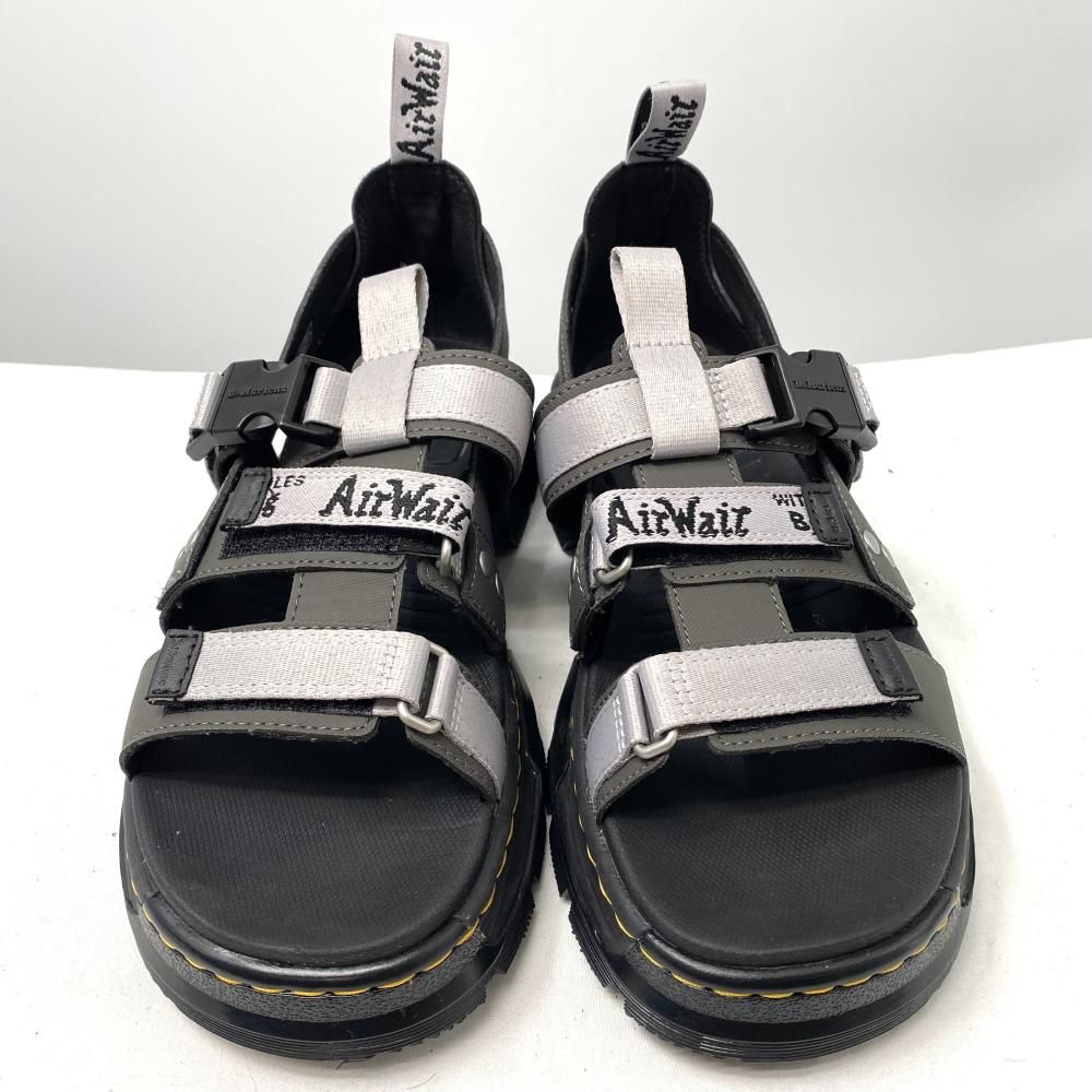 中古】Dr.Martens PEARSON 2 GUNMETAL +MISTGREY UK8 ブラック グレー