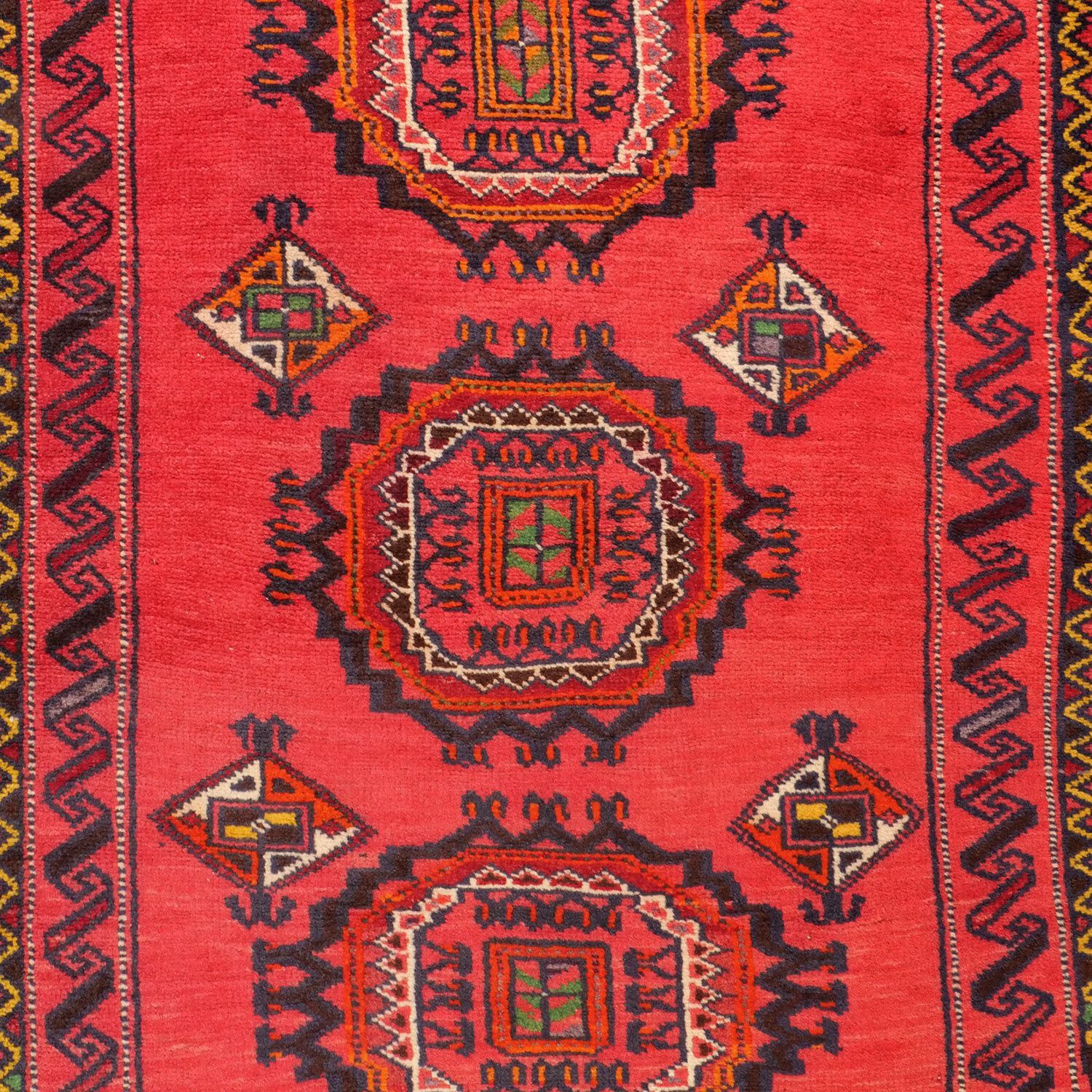 ジオメトリックメダリオン ヴィンテージラグ専門店