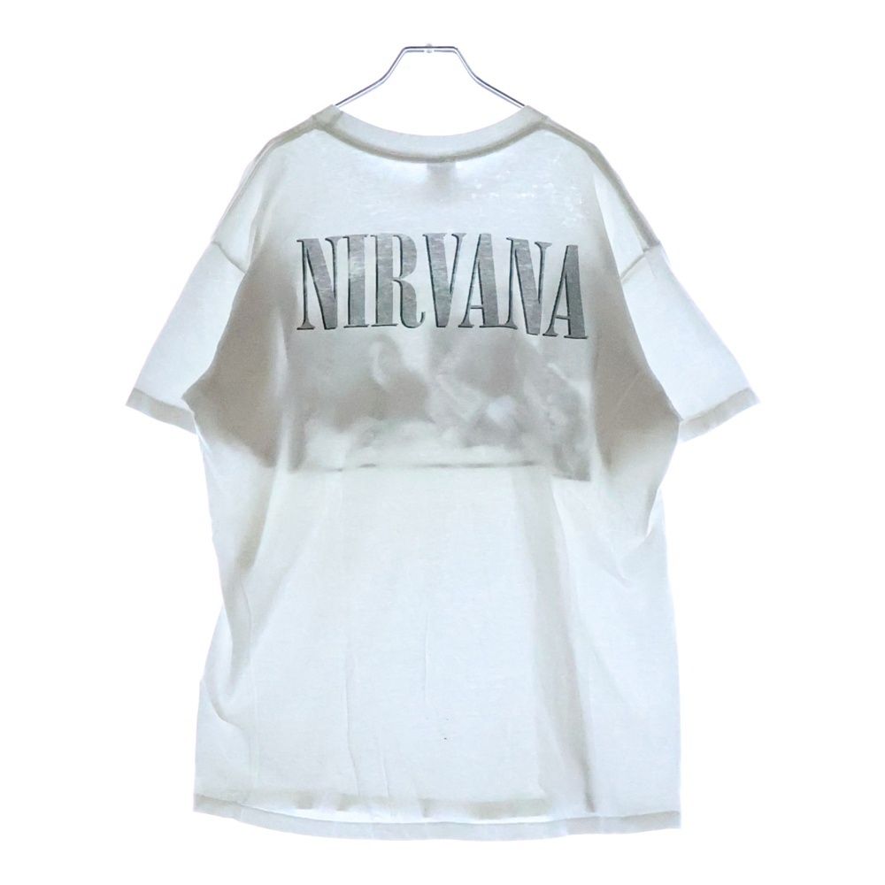 VINTAGE (ヴィンテージ) 90s NIRVANA 1996 PORTRAIT WHITE TEE