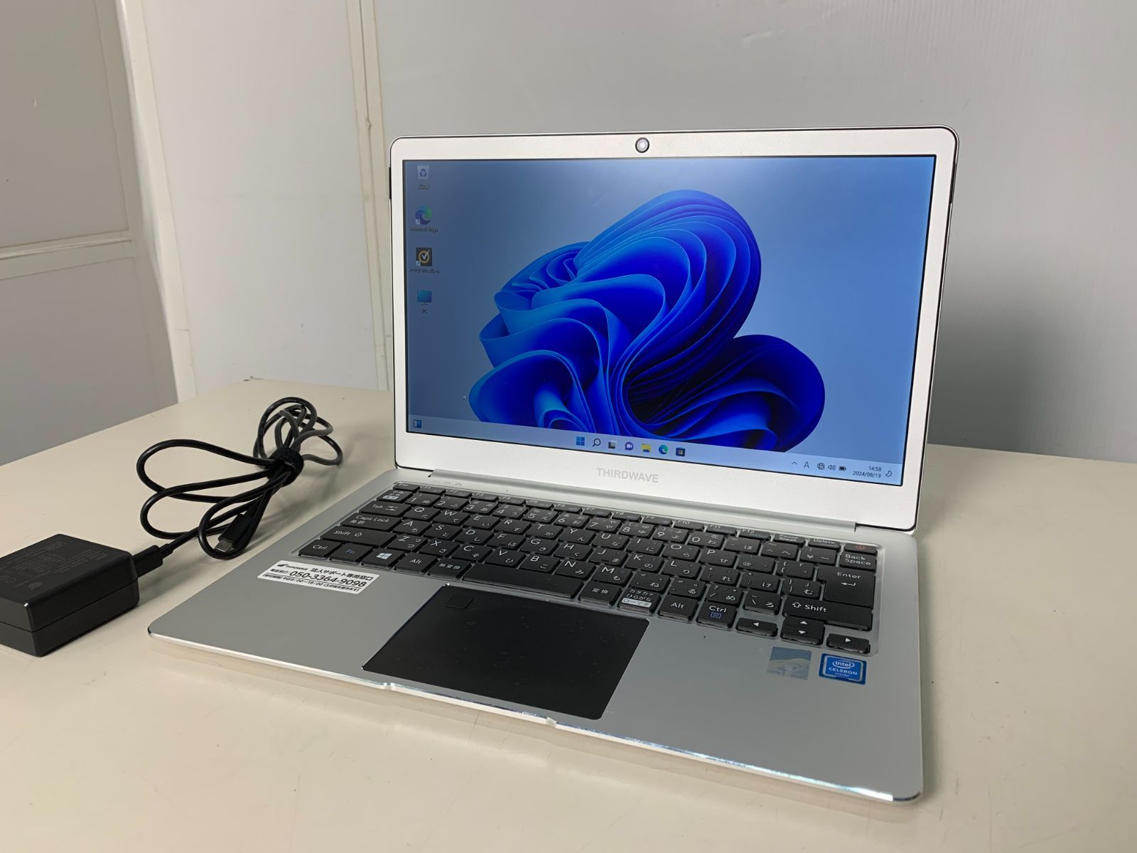 THIRDWAVE 14型ノートパソコン ドスパラ VF-AD4 タイプC充電-卸売り